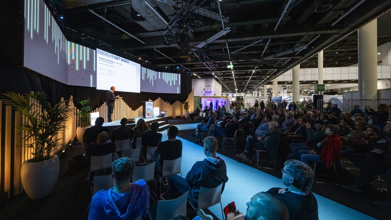 Fachvortrag beim Energy@GET NORD Forum – © Hamburg Messe und Congress/Rene Zieger