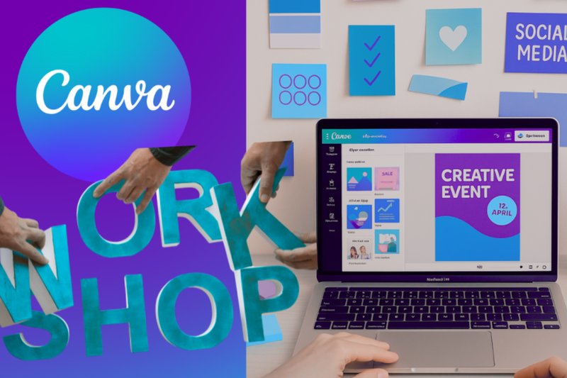 Titelbild zur Veranstaltung Intensiv Workshop Canva